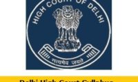 Delhi High Court JJA Syllabus 2018