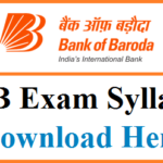 BOB SO Syllabus 2018 PDF