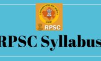 RPSC Assistant Conservator Forest Syllabus 2021 PDF