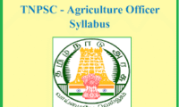 TNPSC AO Syllabus 2018