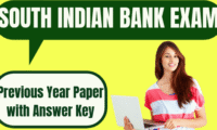 South Indian Bank Clerk Previous Papers PDF