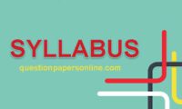 syllabus