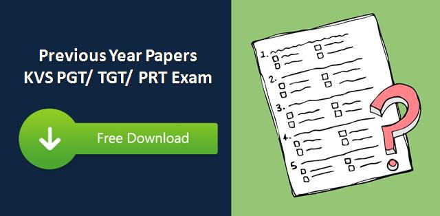 KVS Previous Year Question Papers PDF