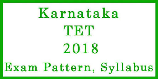 Karnataka TET Syllabus 2018 PDF