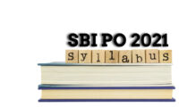 SBI PO Syllabus PDF 2021