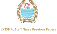 JKSSB Junior Staff Nurse Previous Papers
