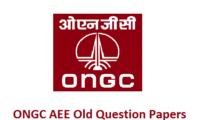 ONGC AEE Old Question Papers