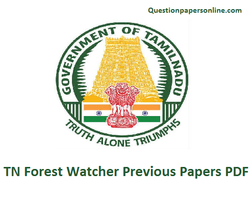 TNFUSRC FW Previous Question Papers
