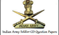 Indian Army Soldier Previous Question Papers