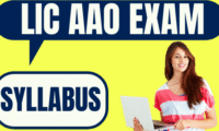LIC AAO Syllabus 2021