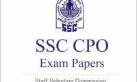 SSC CPO Previous Papers PDF