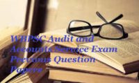 WBPSC Audit and Accounts Service Exam Previous Question Papers 1