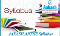 AAKASH ANTHE Syllabus 2021 PDF