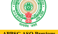 APPSC ASO Previous Question Papers