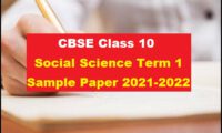 Download CBSE Class 10 Social Science Term 1 Sample Papers
