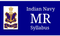 Indian Navy MR Syllabus 2021 PDF