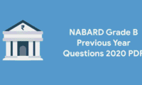 NABARD Grade B Previous Question Papers