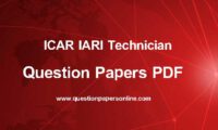 ICAR IARI Technician