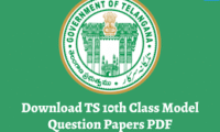 TS 10th Class English Model Question Papers
