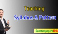 teaching syllabus