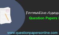 fa question papers