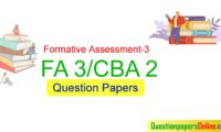 fa3-question-papers