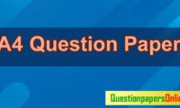 fa4 question papers