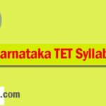 Karnataka-TET-Syllabus