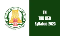 TN TRB BEO Syllabus