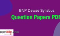 BNP Dewas Syllabus