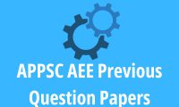 APPSC AEE Previous Question Papers